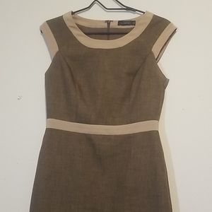 The Limited brown/nude dress